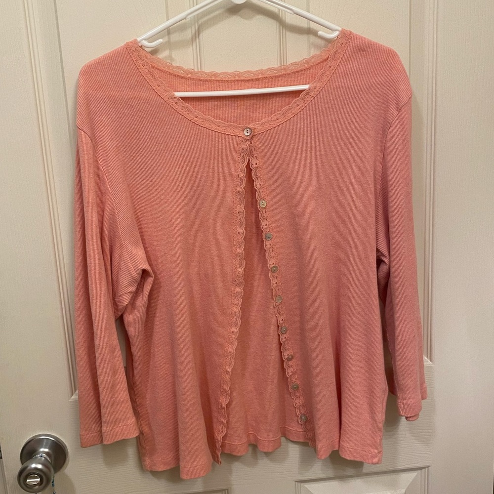 Lovely pink cardigan